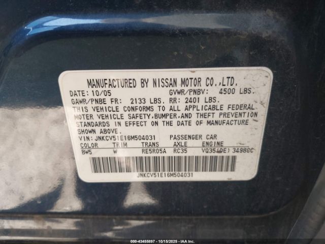 INFINITI G35 Image 4