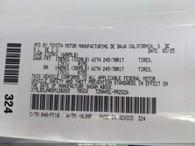 Toyota Tacoma Sr5 Image 6