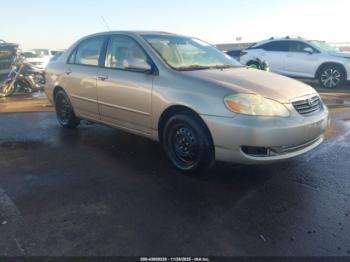  Salvage Toyota Corolla