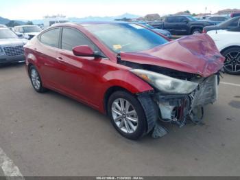  Salvage Hyundai ELANTRA