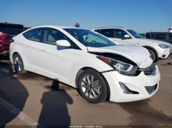  Salvage Hyundai ELANTRA