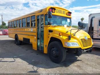  Salvage Blue Bird School Bus   Transit Bus