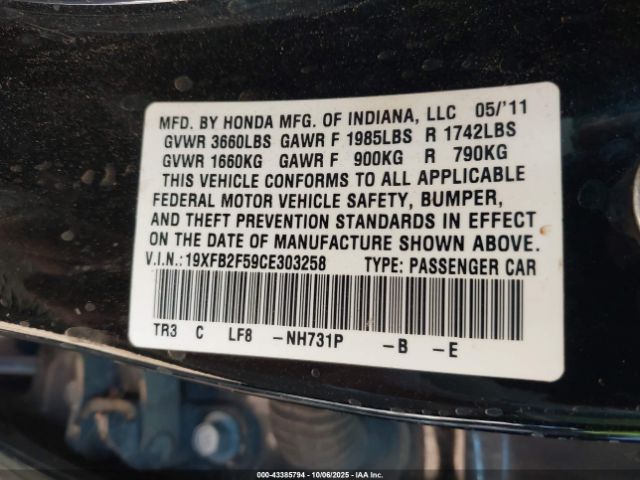 Honda Civic Lx Image 2