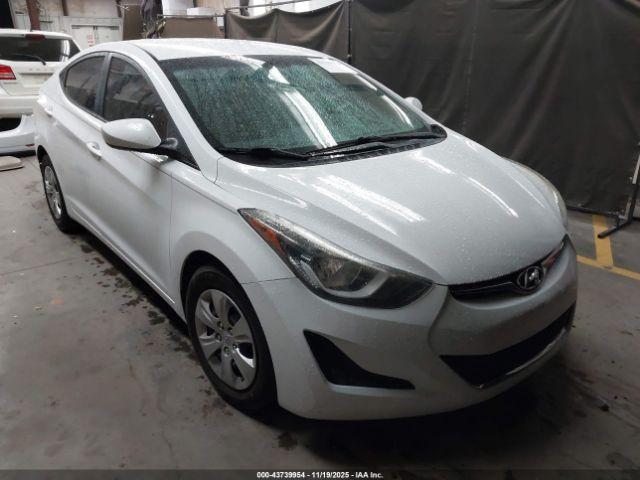  Salvage Hyundai ELANTRA