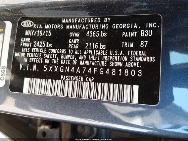 Kia Optima Ex Image 7