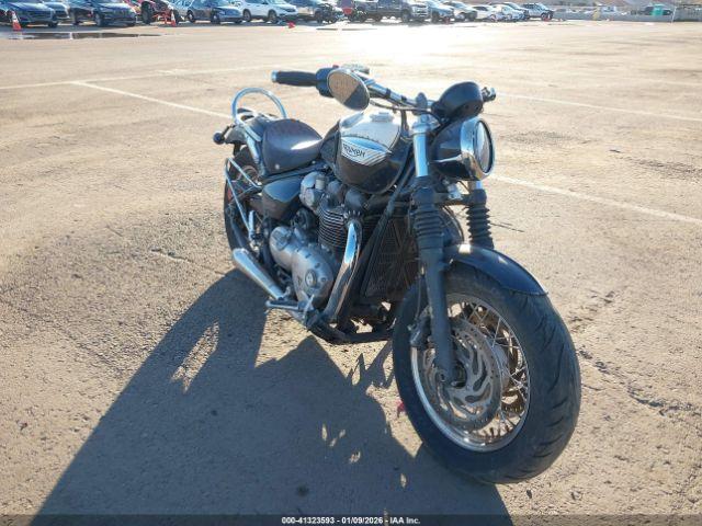  Salvage Triumph Motorcycle Bonneville