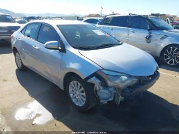  Salvage Toyota Corolla