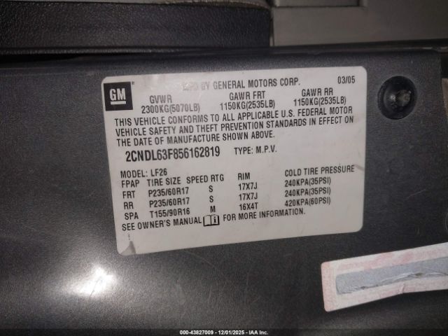 Chevrolet Equinox Lt Image 9