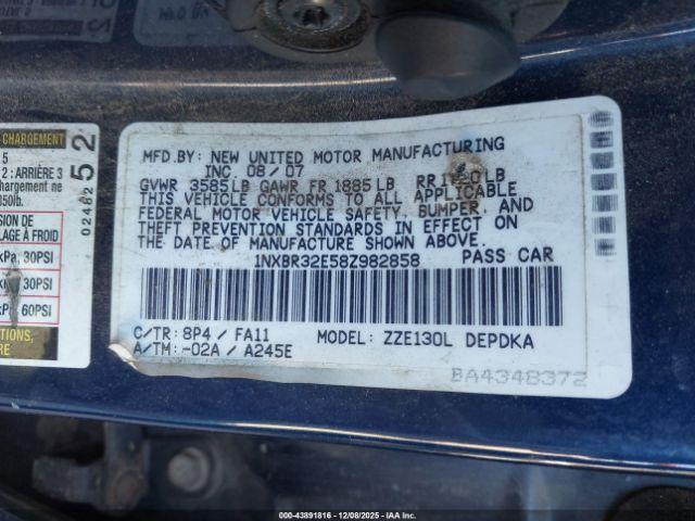 Toyota Corolla Ce Image 5