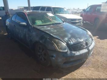  Salvage INFINITI G35