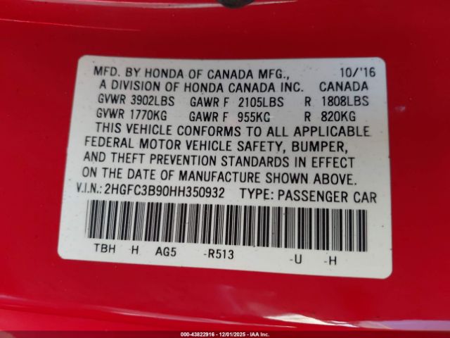 Honda Civic Touring Image 13