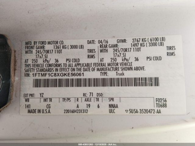 Ford F-150 Xl Image 2