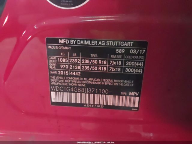 Mercedes-Benz GLA 4matic Image 8