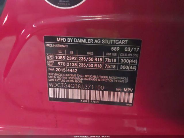 Mercedes-Benz GLA 4matic Image 8