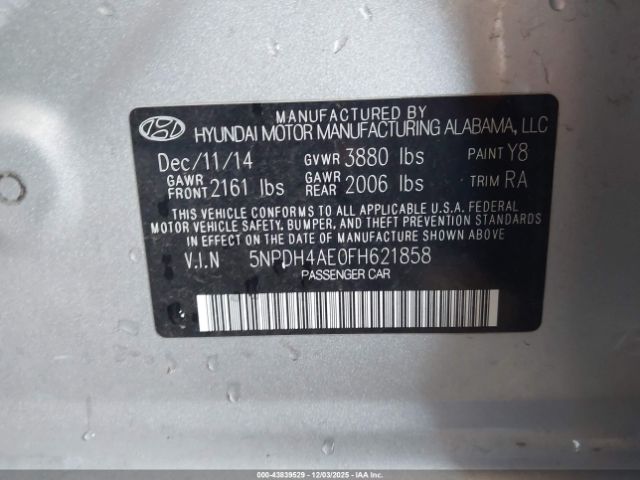 Hyundai ELANTRA Se Image 16