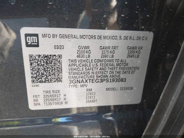 Chevrolet Equinox Awd 2fl Image 10