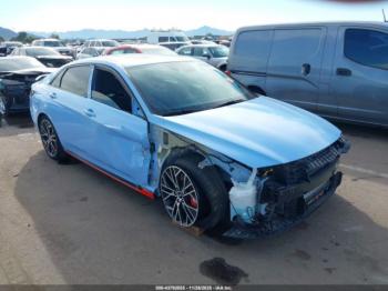  Salvage Hyundai ELANTRA