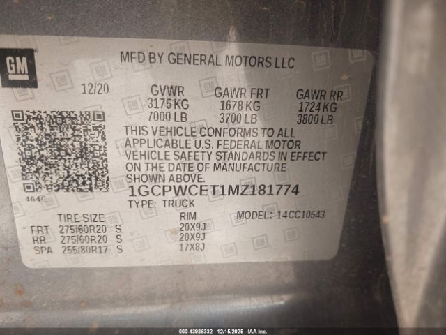 Chevrolet Silverado 1500 2wd  Short Bed Lt Image 3