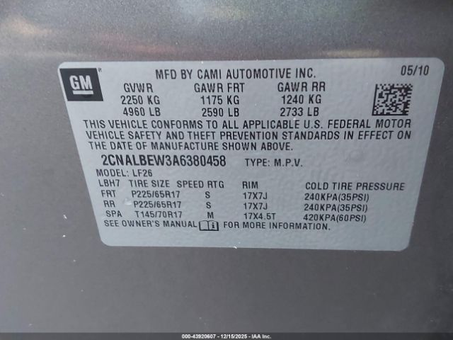 Chevrolet Equinox Ls Image 7