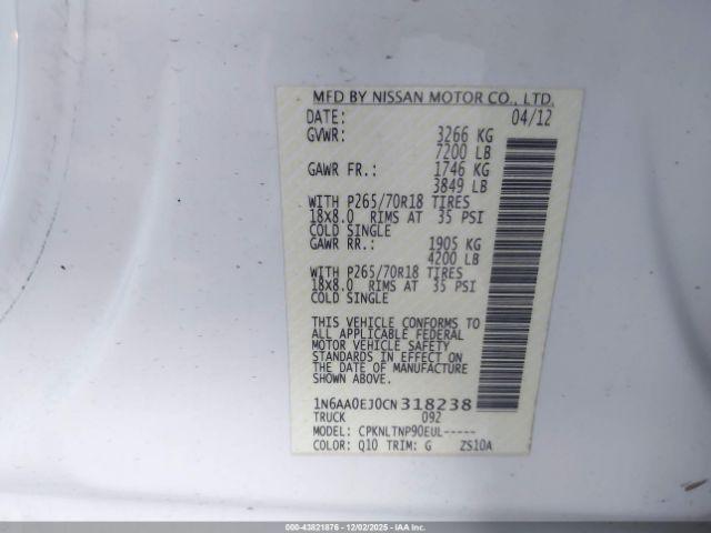 Nissan Titan Sv Image 4