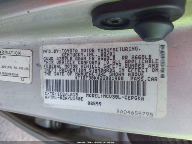 Toyota Camry Xle V6 Image 15