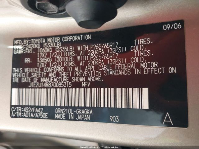 Toyota 4Runner Sr5 V6 Image 8