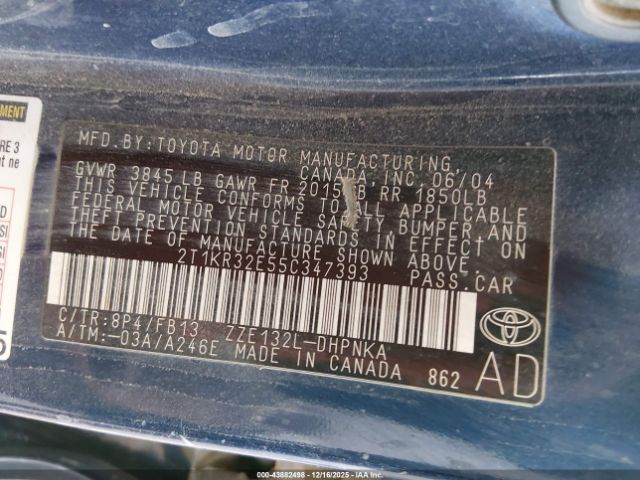 Toyota Matrix Xr Image 6