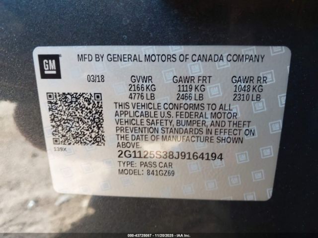 Chevrolet Impala 2lz Image 11