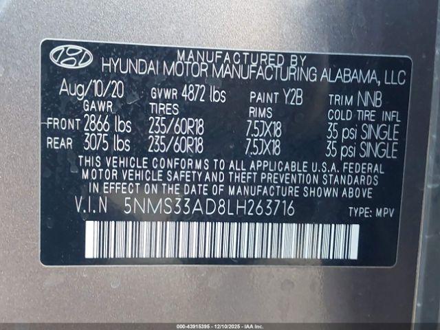 Hyundai SANTA FE Sel Image 16