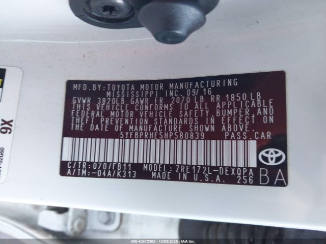 Toyota Corolla Le Eco Image 11