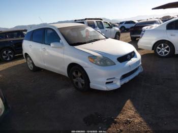  Salvage Toyota Matrix