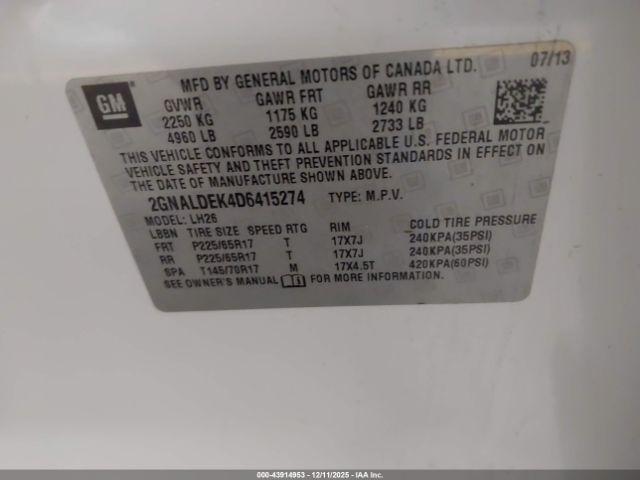 Chevrolet Equinox 1lt Image 11