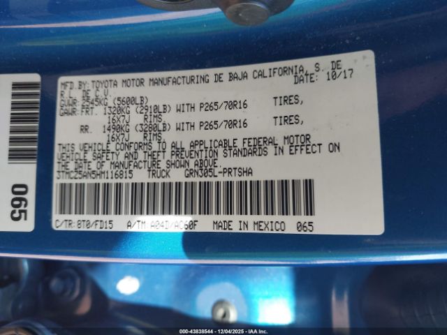 Toyota Tacoma Trd Off Road Image 8