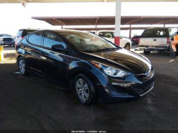  Salvage Hyundai ELANTRA