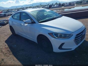  Salvage Hyundai ELANTRA