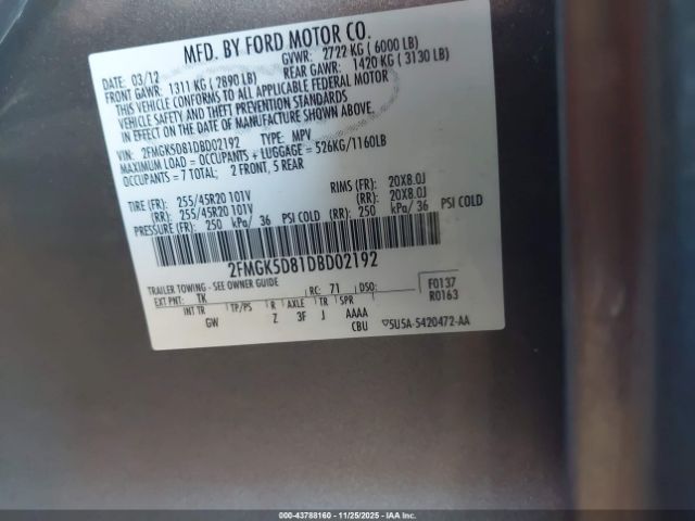 Ford Flex Limited Image 7