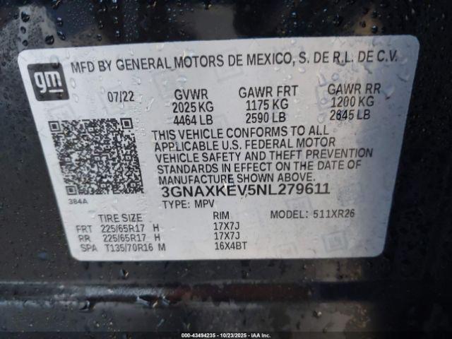 Chevrolet Equinox Fwd Lt Image 9