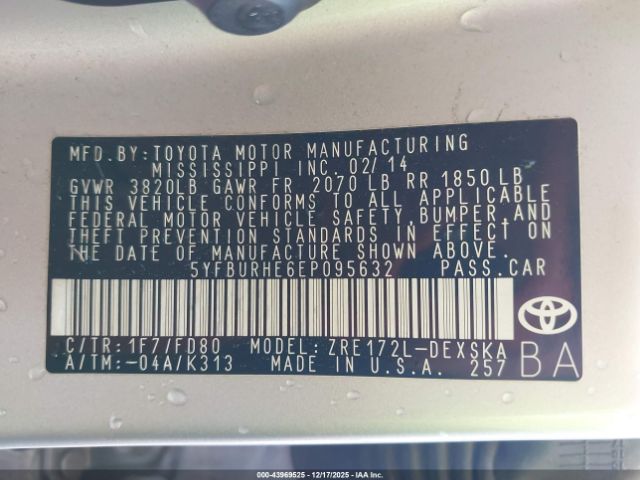 Toyota Corolla S Plus Image 6