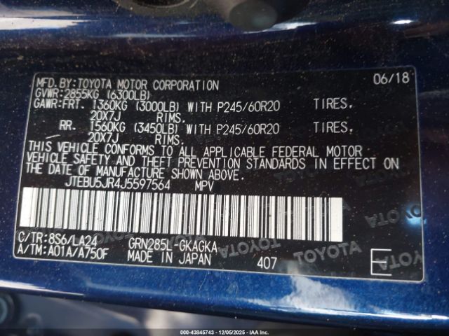 Toyota 4Runner Limited Image 13