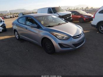  Salvage Hyundai ELANTRA