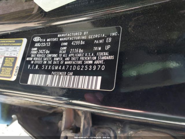 Kia Optima Lx Image 7