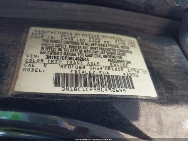 Nissan Versa 1.8sl Image 9