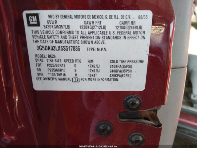 Buick Rendezvous Cx Image 7