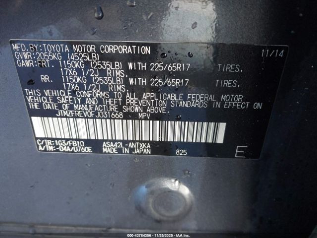 Toyota RAV4 Le Image 7