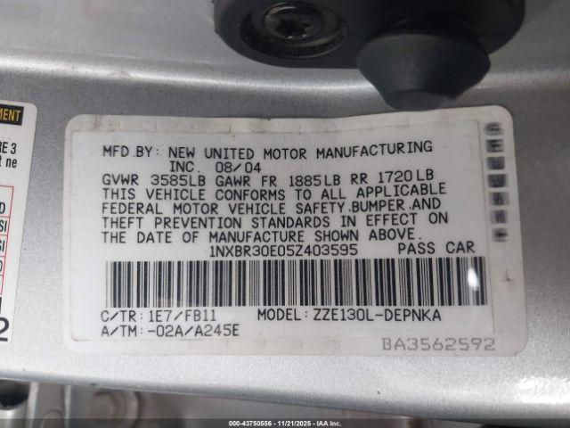 Toyota Corolla Le Image 2