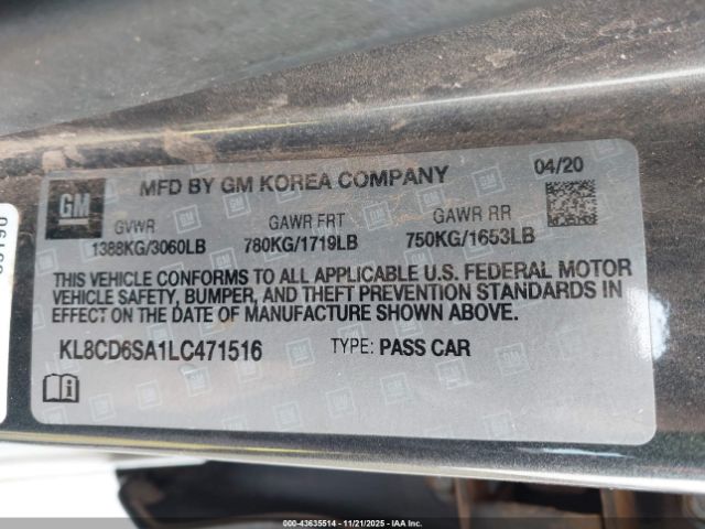 Chevrolet Spark Fwd 1lt Automatic Image 8