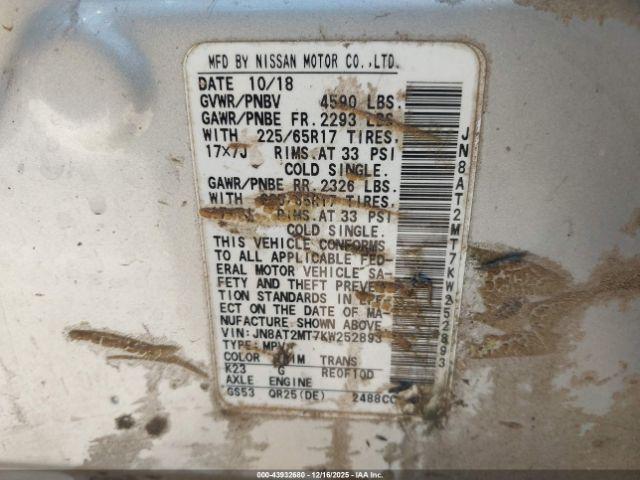 Nissan Rogue S Image 12