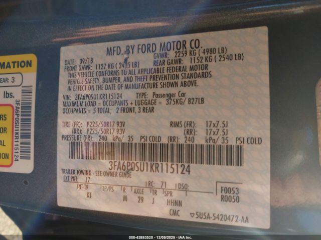 Ford Fusion Titanium Image 3