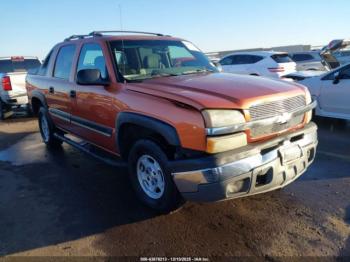  Salvage Chevrolet Avalanche 1500
