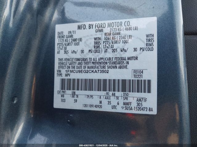 Ford Escape Limited Image 8